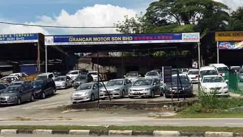 Car dealership lot